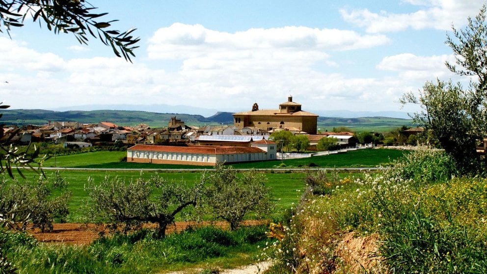 Imagen de la localidad de Allo en Navarra. pueblosacogedores.com