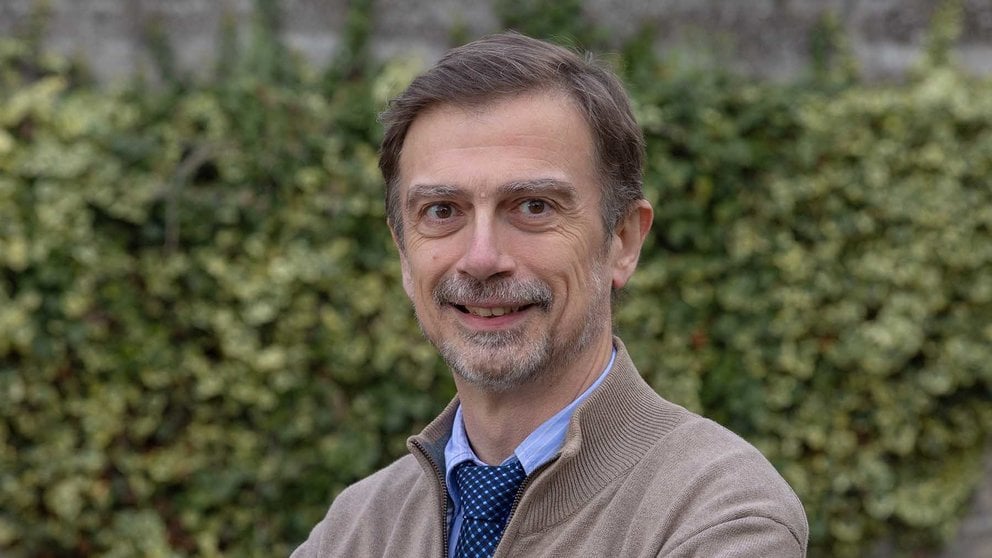 Javier Burguete, coordinador del grupo investigador de la
Universidad de Navarra. CEDIDA